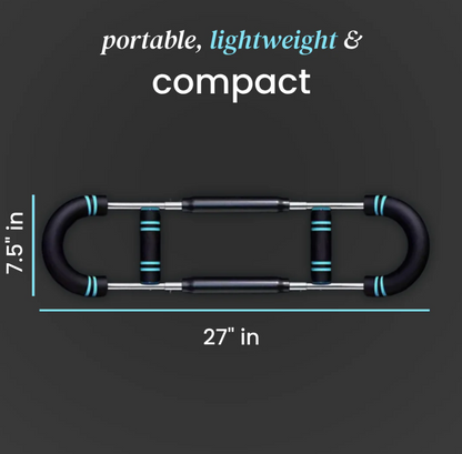 “Fits anywhere. Trains everything.”